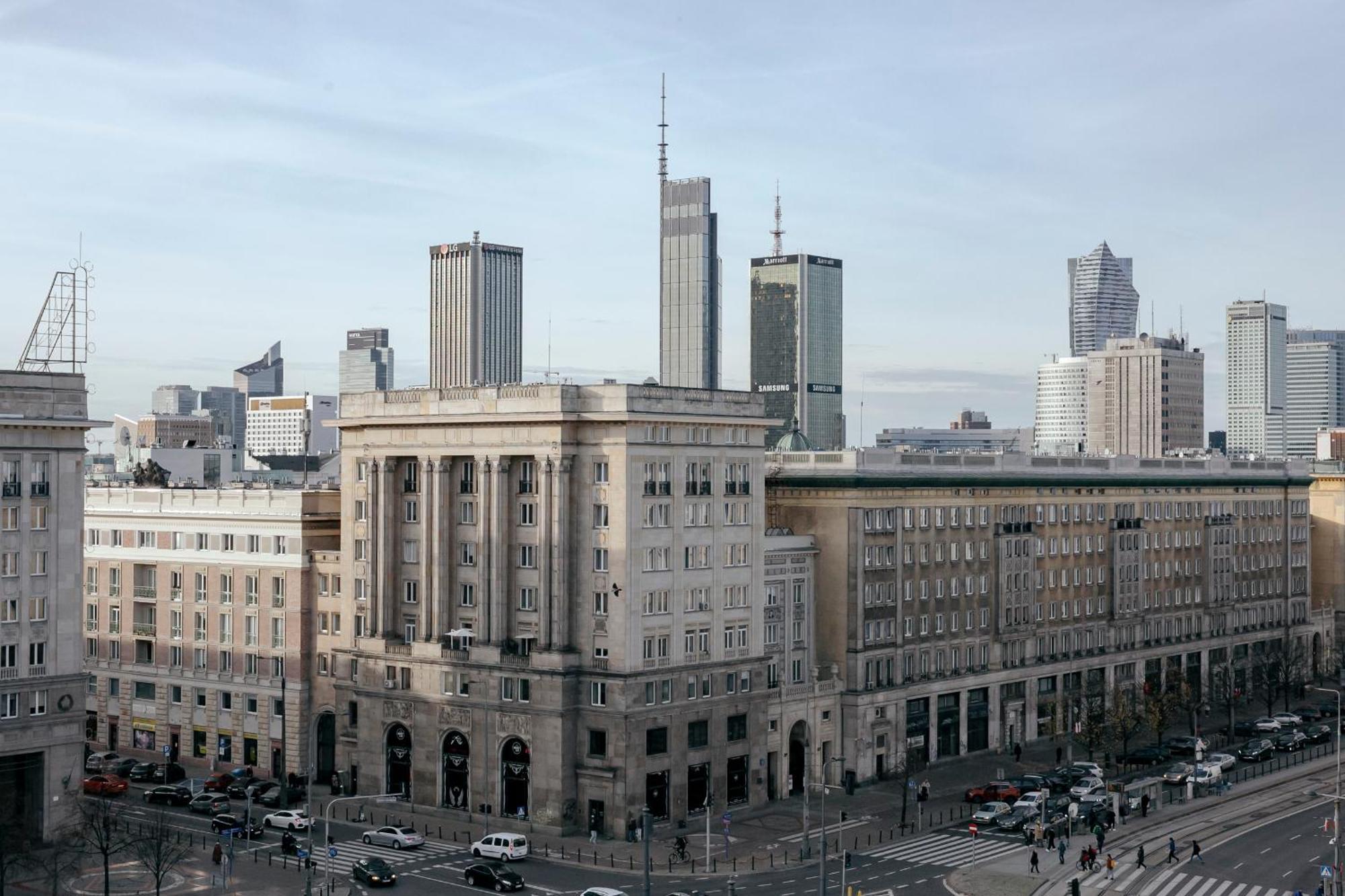 Plac Konstytucji 6 Orange - Apartament Dla 4 Osob - Bezplatny Parking - Free Parking - Piekny Widok Na Panorame Warszawy ワルシャワ エクステリア 写真