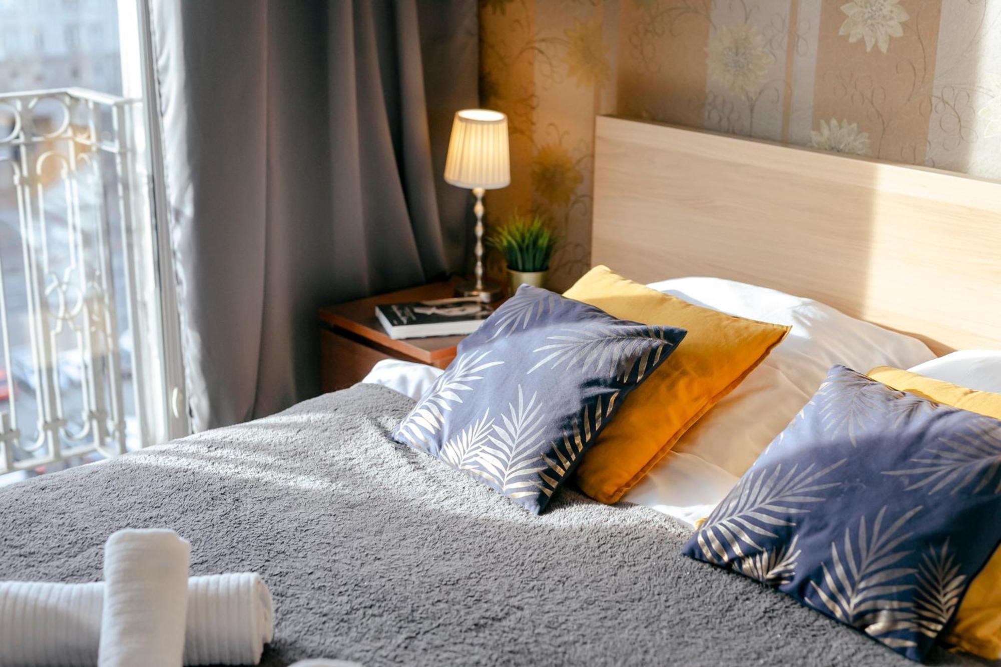 Plac Konstytucji 6 Orange - Apartament Dla 4 Osob - Bezplatny Parking - Free Parking - Piekny Widok Na Panorame Warszawy ワルシャワ エクステリア 写真