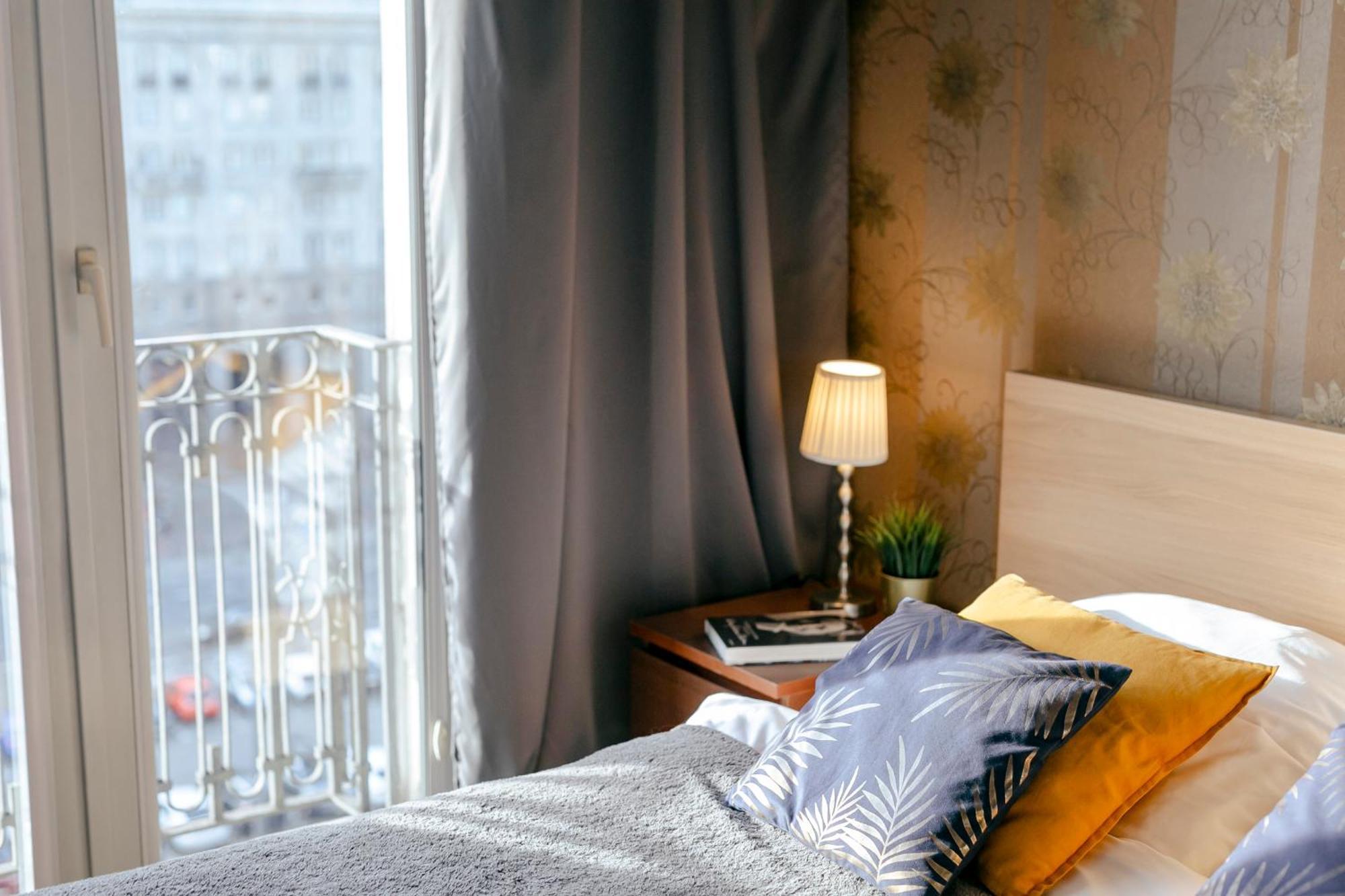 Plac Konstytucji 6 Orange - Apartament Dla 4 Osob - Bezplatny Parking - Free Parking - Piekny Widok Na Panorame Warszawy ワルシャワ エクステリア 写真