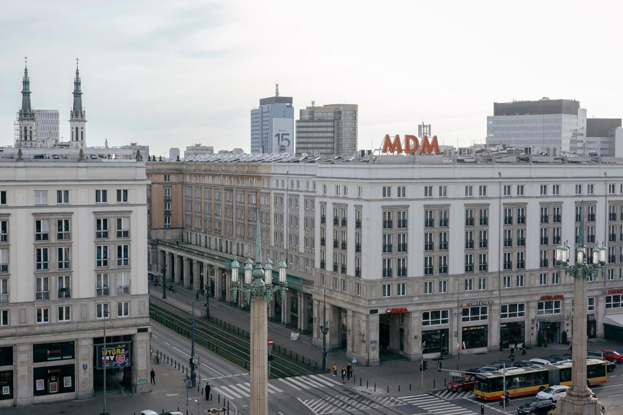 Plac Konstytucji 6 Orange - Apartament Dla 4 Osob - Bezplatny Parking - Free Parking - Piekny Widok Na Panorame Warszawy ワルシャワ エクステリア 写真